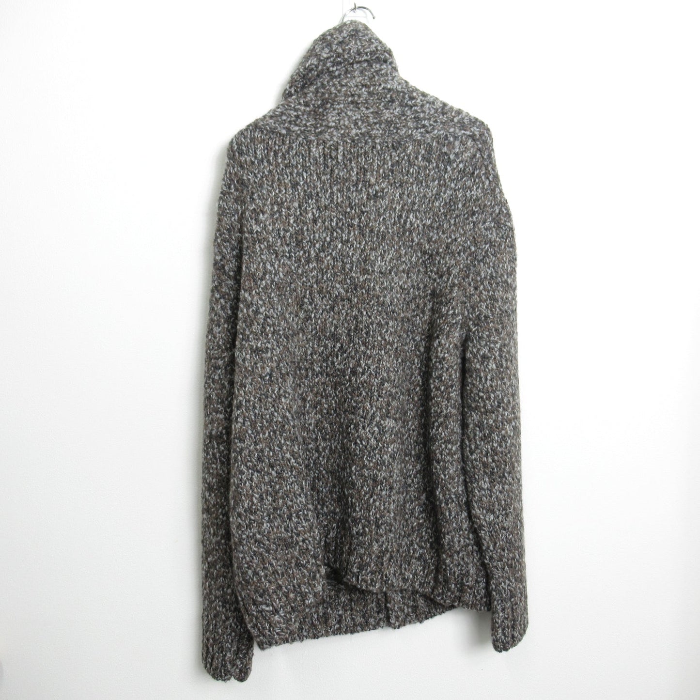 Bottega Veneta ALPAKA SHOUL COLOR CARDIGAN CARDIGAN CLOTHER TOPS WORL MENS GREY 761631V3DS01545M