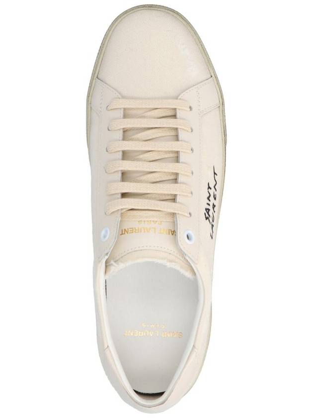 Saint Laurent Court Classic SL/06 Sneakers Cream