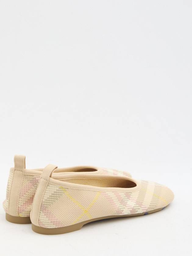 Burberry Check knit Baby ballerinas