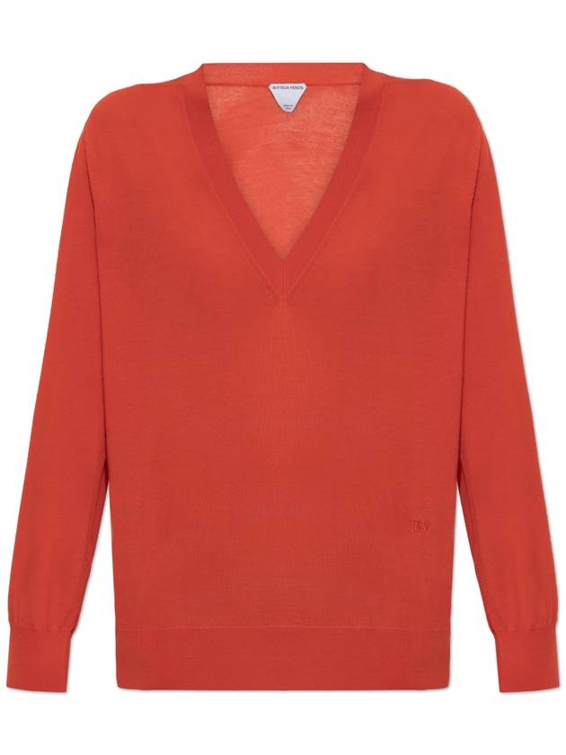 Bottega Veneta Bottega Veneta Cashmere Sweater, Women's, Red
