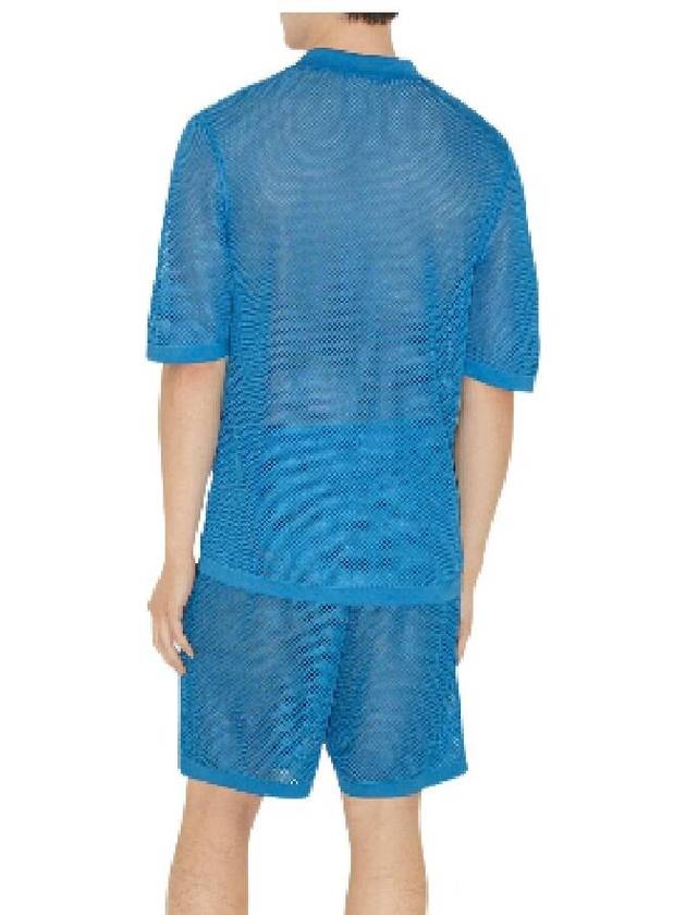 Burberry Burberry Short Sleeve Mesh T-Shirt, Size Medium