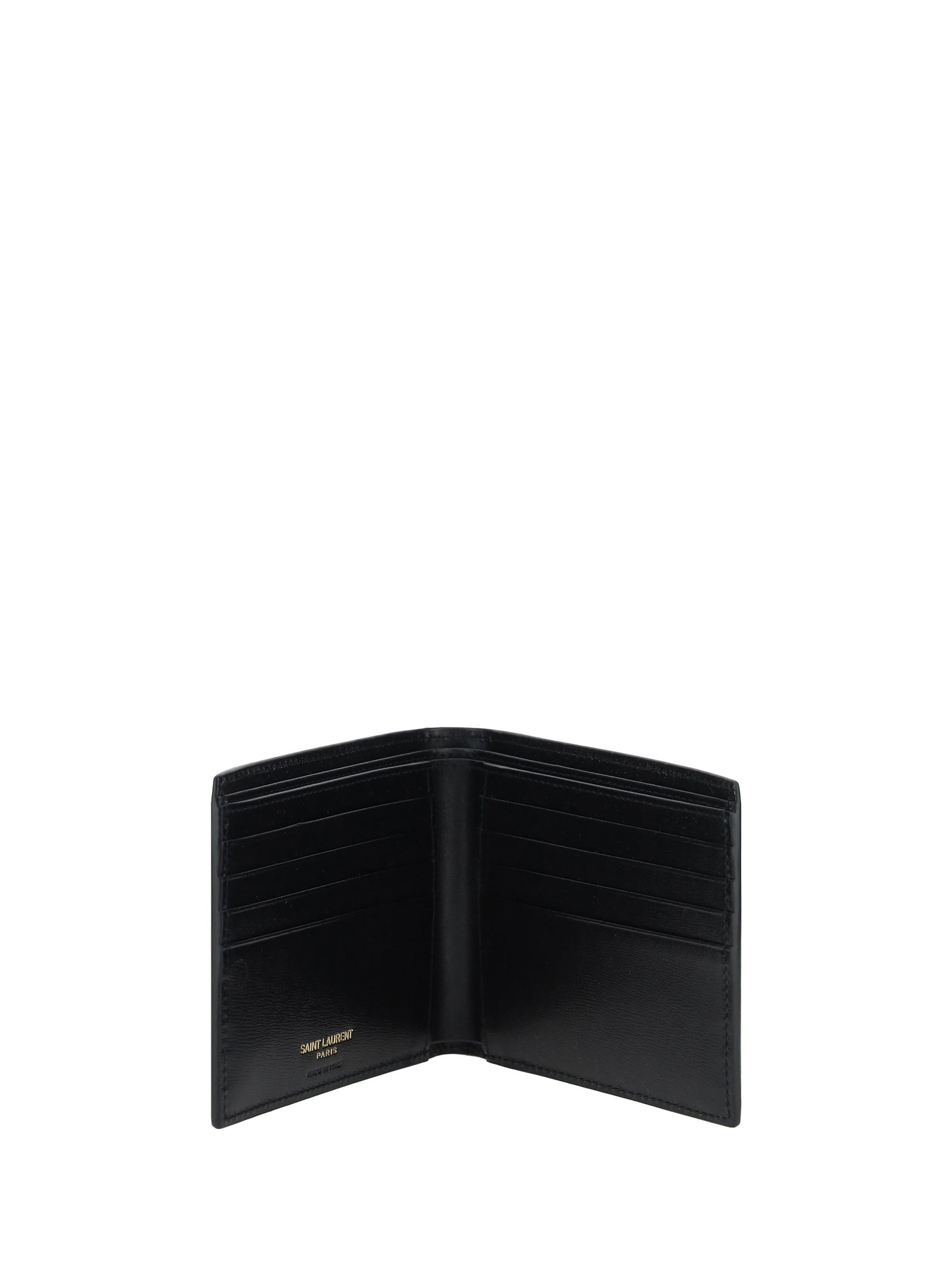 Saint Laurent Men Leather Wallet