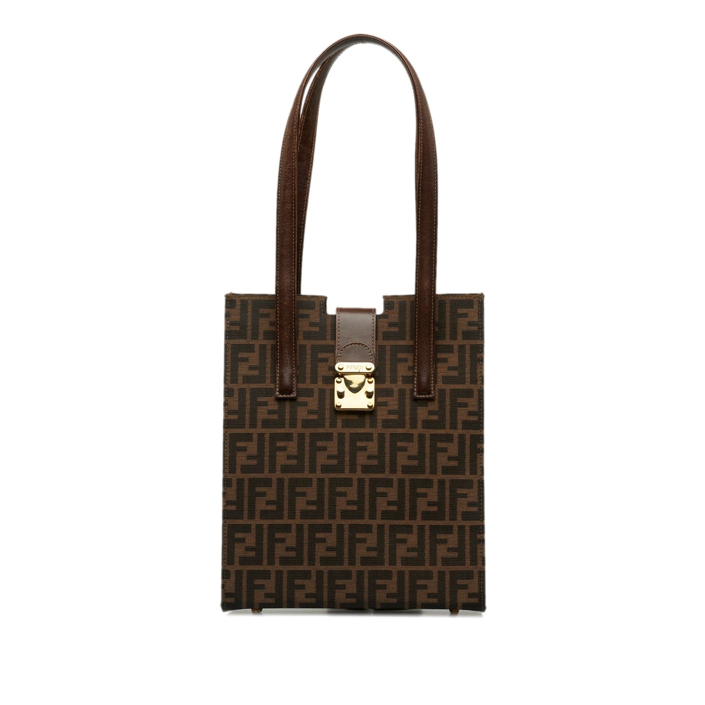 FENDI Zucca Canvas Tote Tote Bag