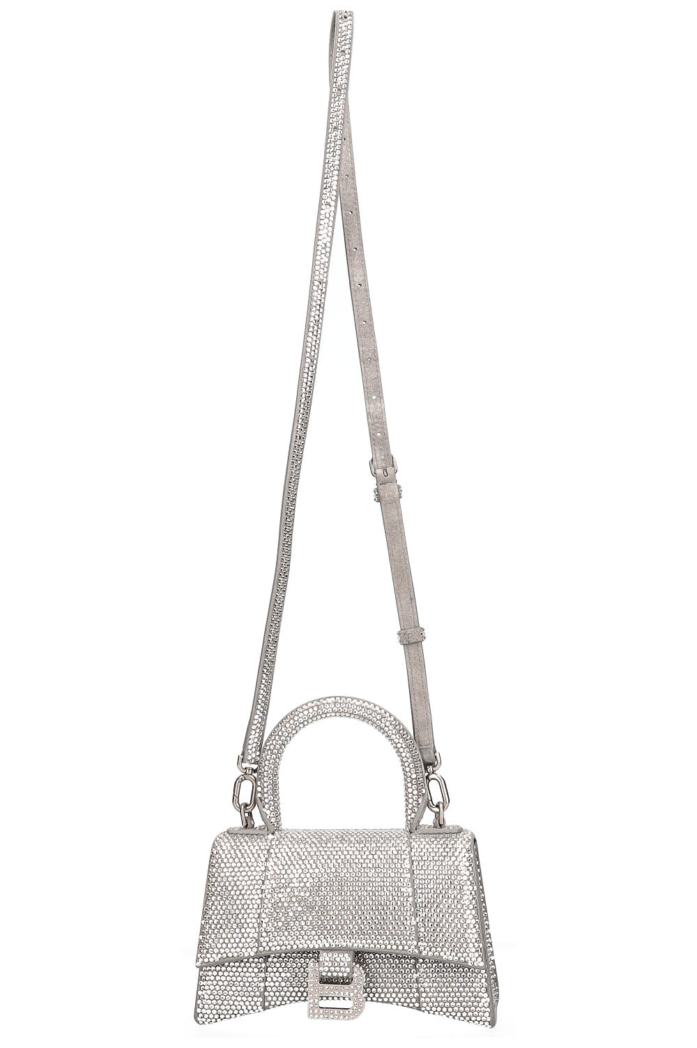 BALENCIAGA XS Hourglass Crystals