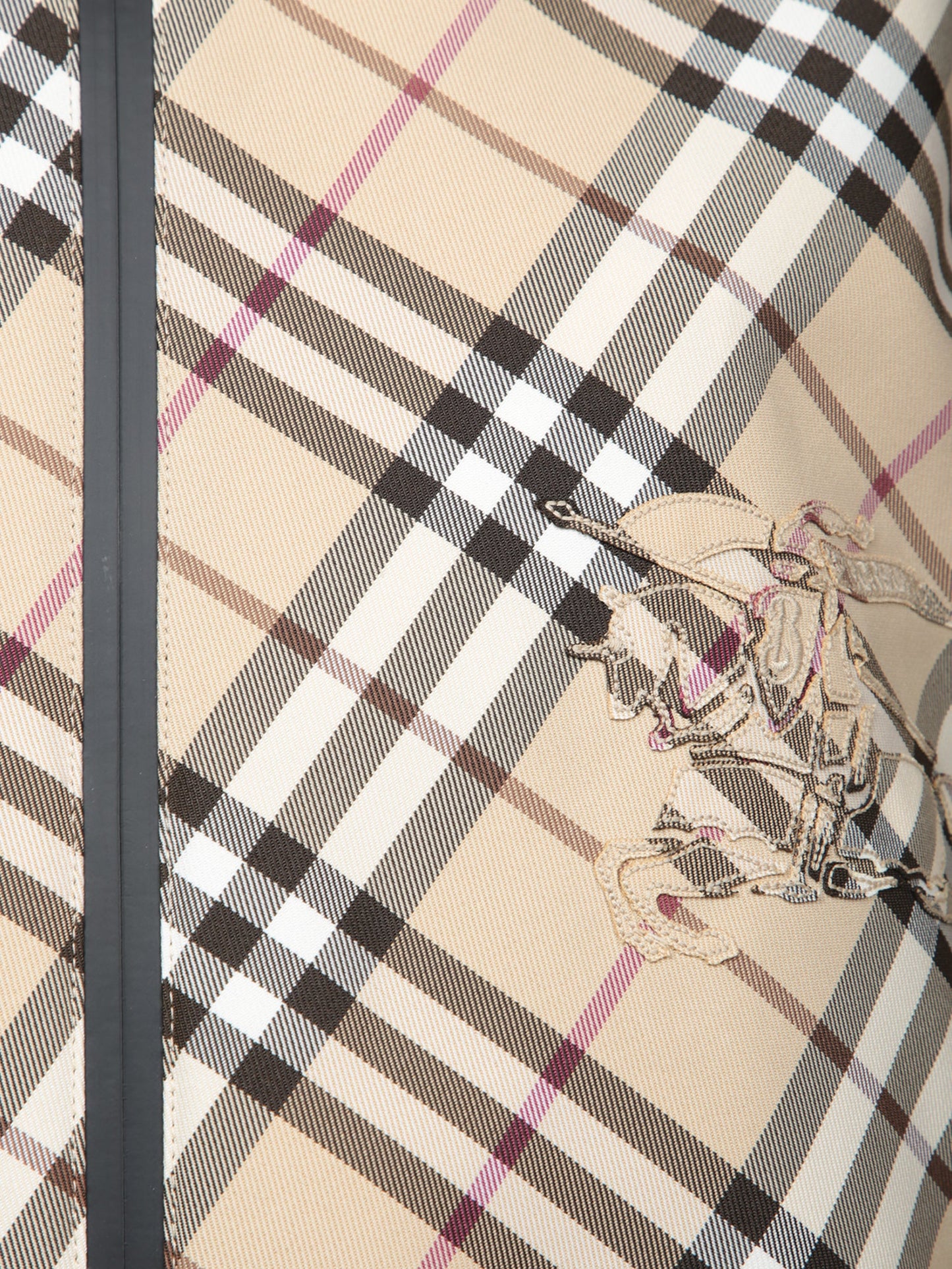 BURBERRY Contemporary Check Pattern Jacket for Women