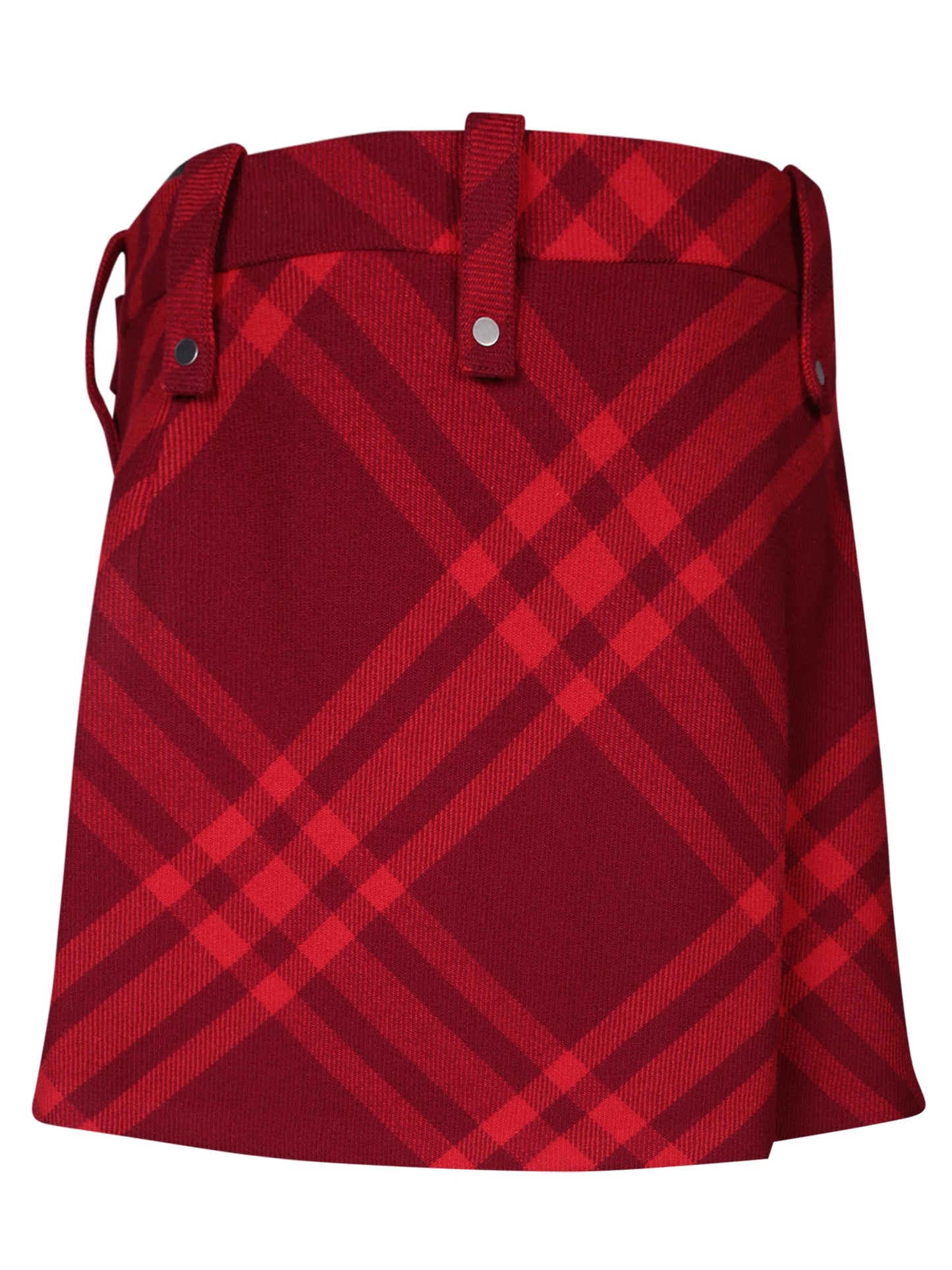 BURBERRY Mid-Rise Women's Wool Skirt