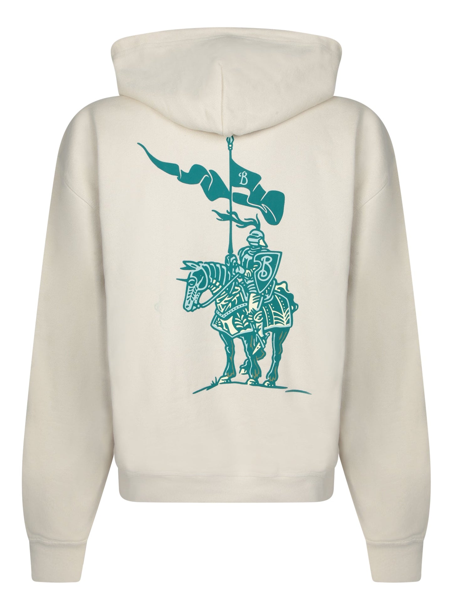 BURBERRY Essential Drawstring Hooded Sweatshirt for Men