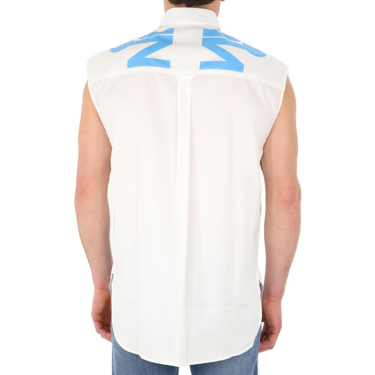 BURBERRY Cotton Printed Shirt for Men - Sleeveless Style
