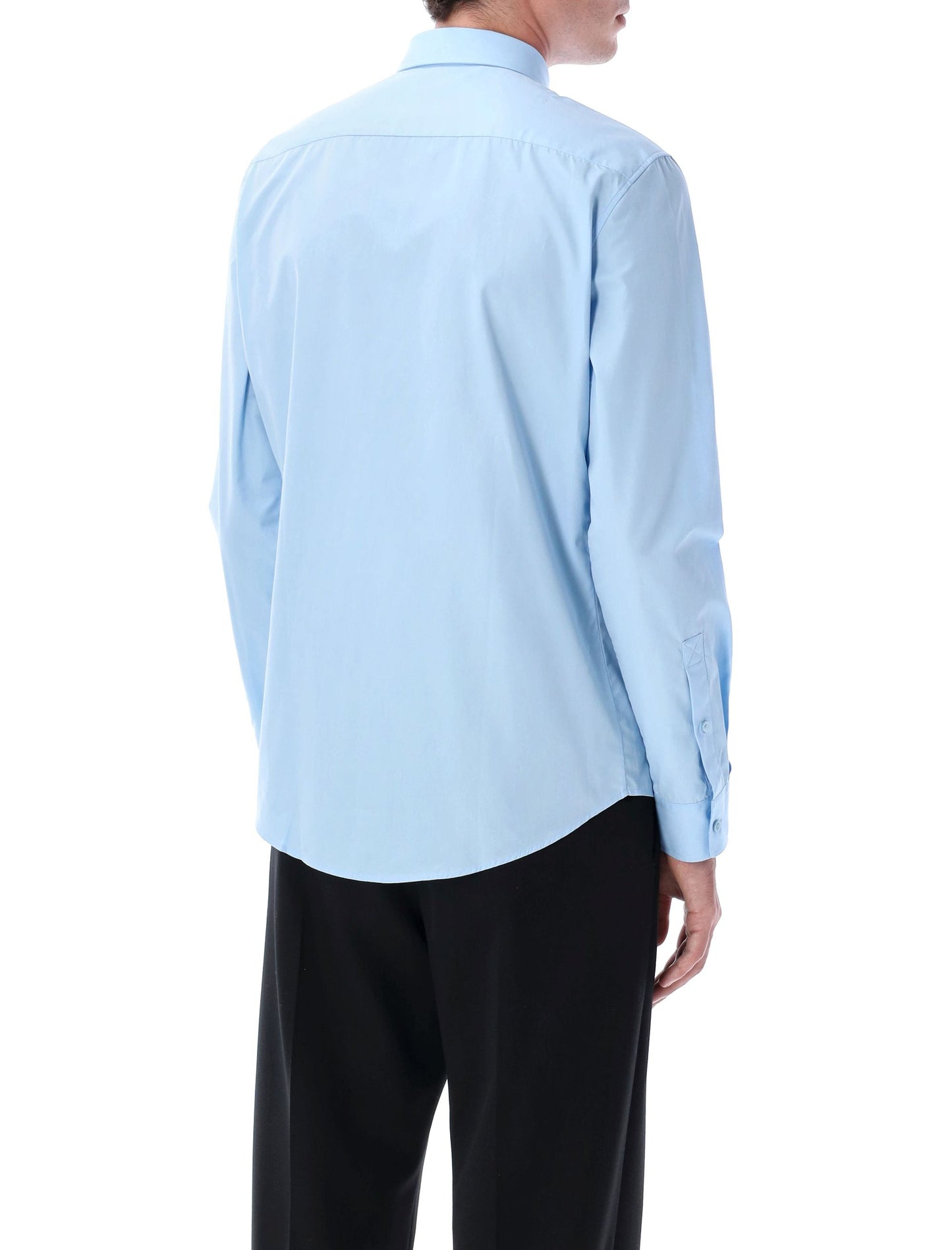 BURBERRY Slim Fit Cotton Shirt - Size 40