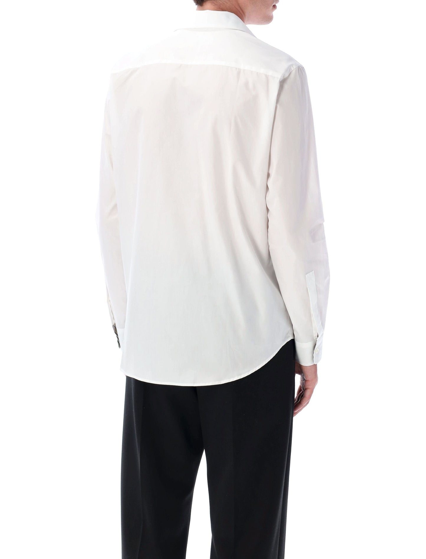 BURBERRY Slim Fit Cotton Shirt - Size M