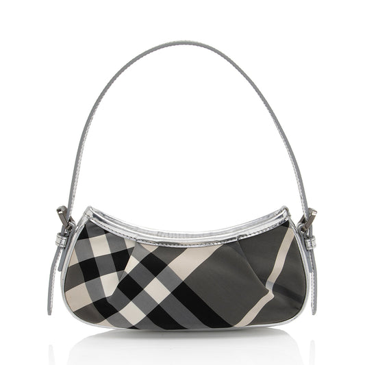 Burberry Beat Check Small Shoulder Bag (SHF-jOlsCX)