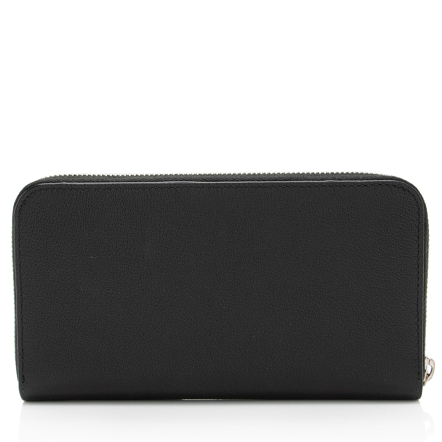 Burberry Calfskin Embossed Logo Elmore Zip Around Wallet (SHF-s1Fg80)
