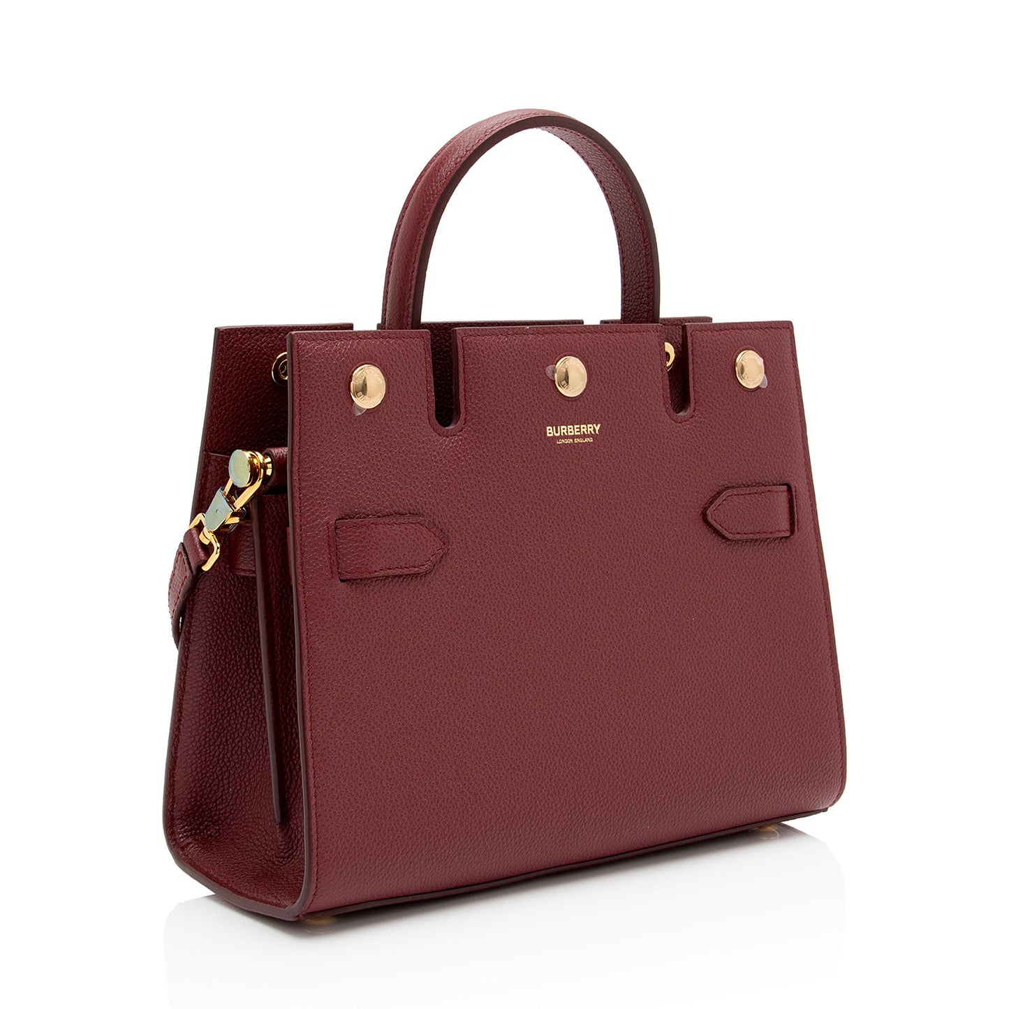 Burberry Calfskin Title Baby Tote (SHF-BMxjPO)