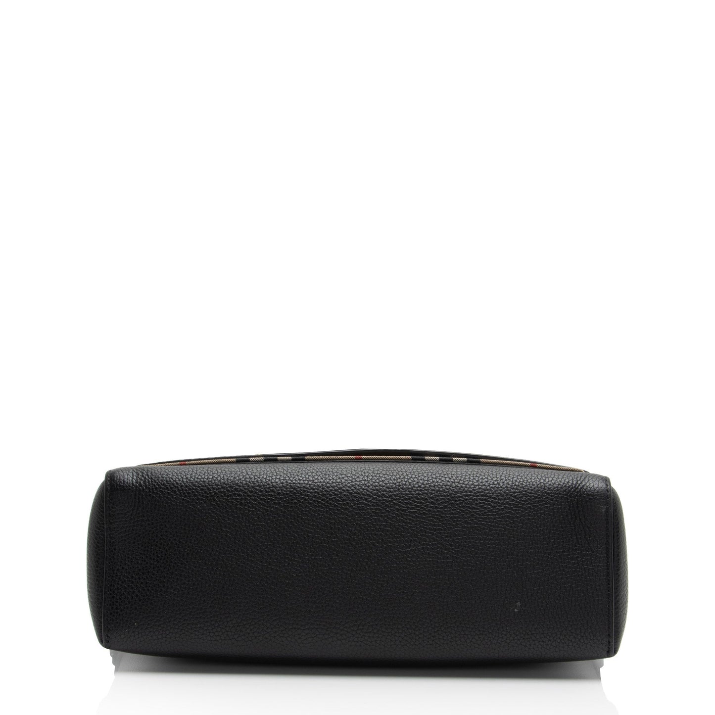 Burberry Calfskin Vintage Check Note Bag (SHF-ERRlYF)