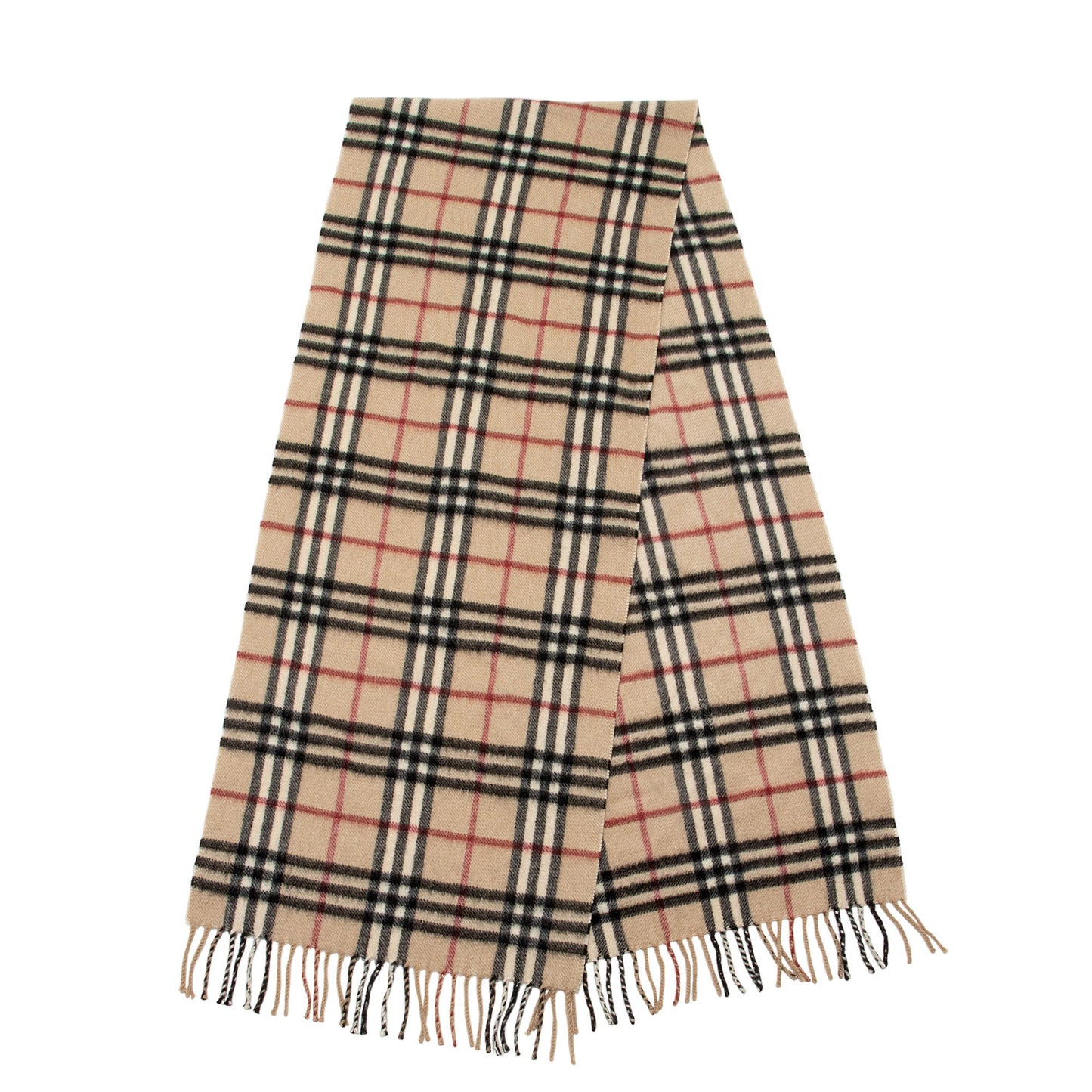 Burberry Cashmere Check Scarf (SHF-qez4fj)
