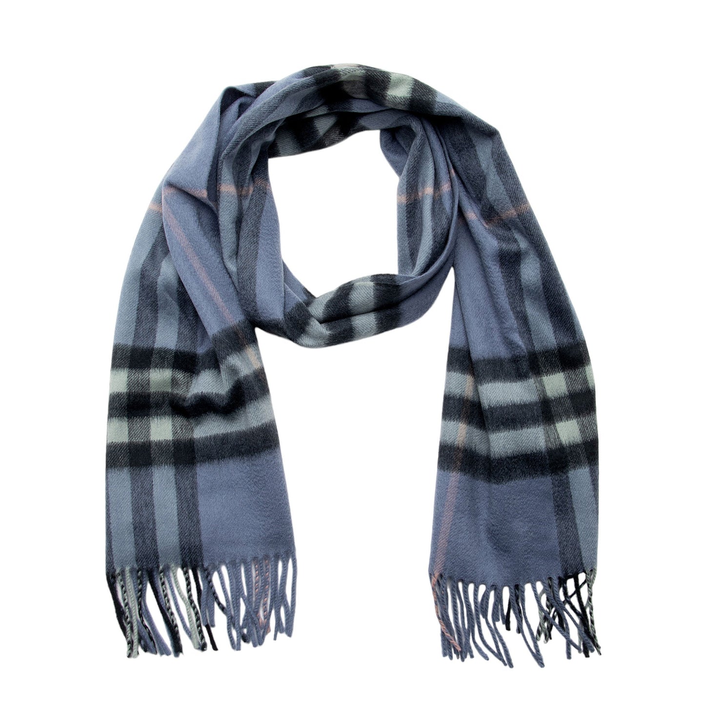 Burberry Cashmere Giant Check Scarf (SHF-tMHipo)
