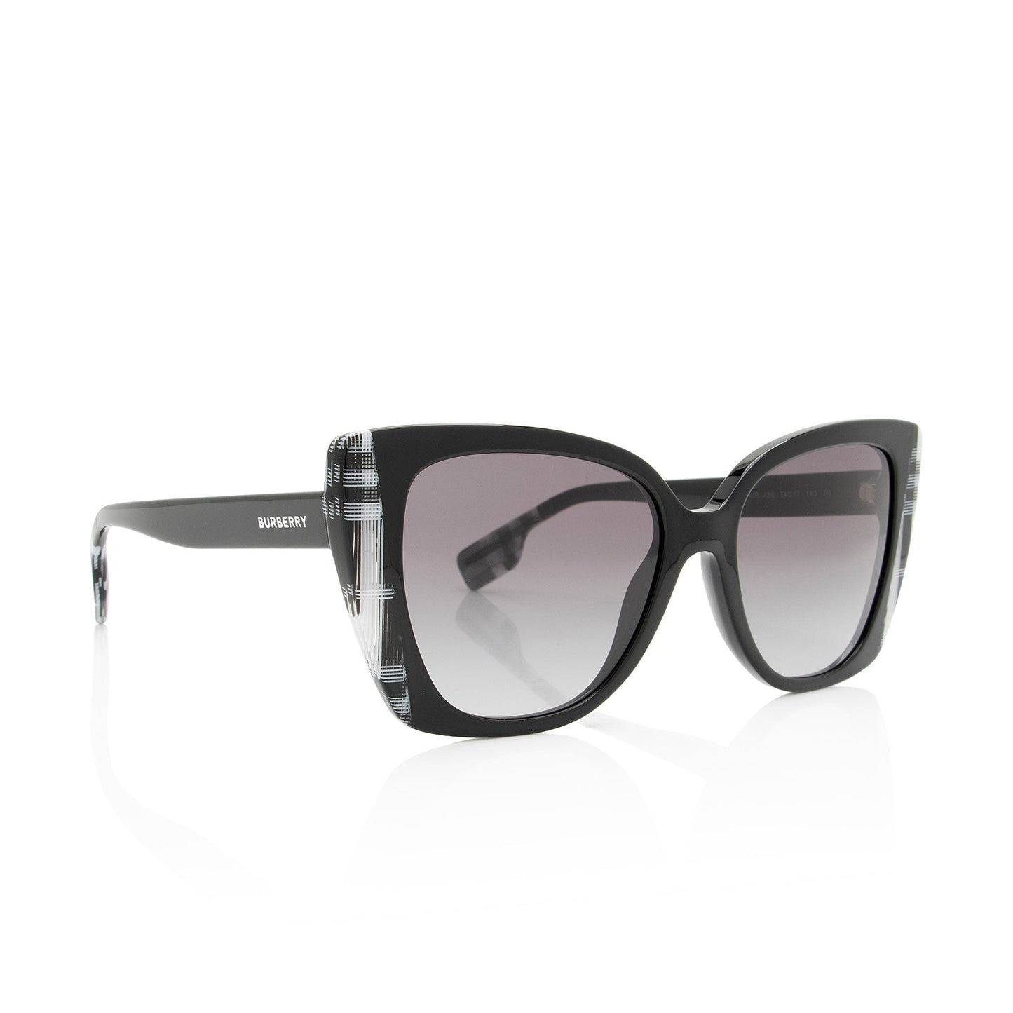 Burberry Check Meryl Sunglasses (SHF-i1WBiV)