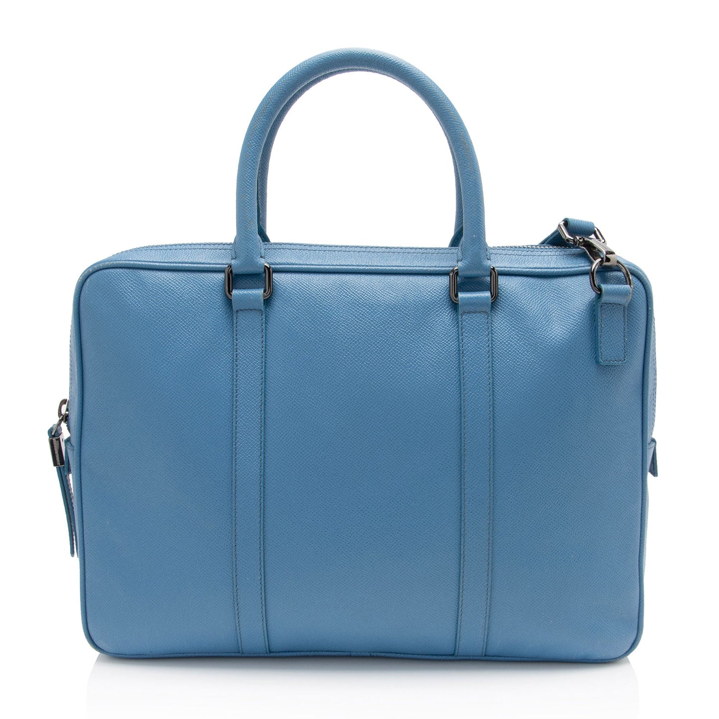 Burberry Grainy Calfskin Newburg Small Briefcase (SHF-jfBKQ8)