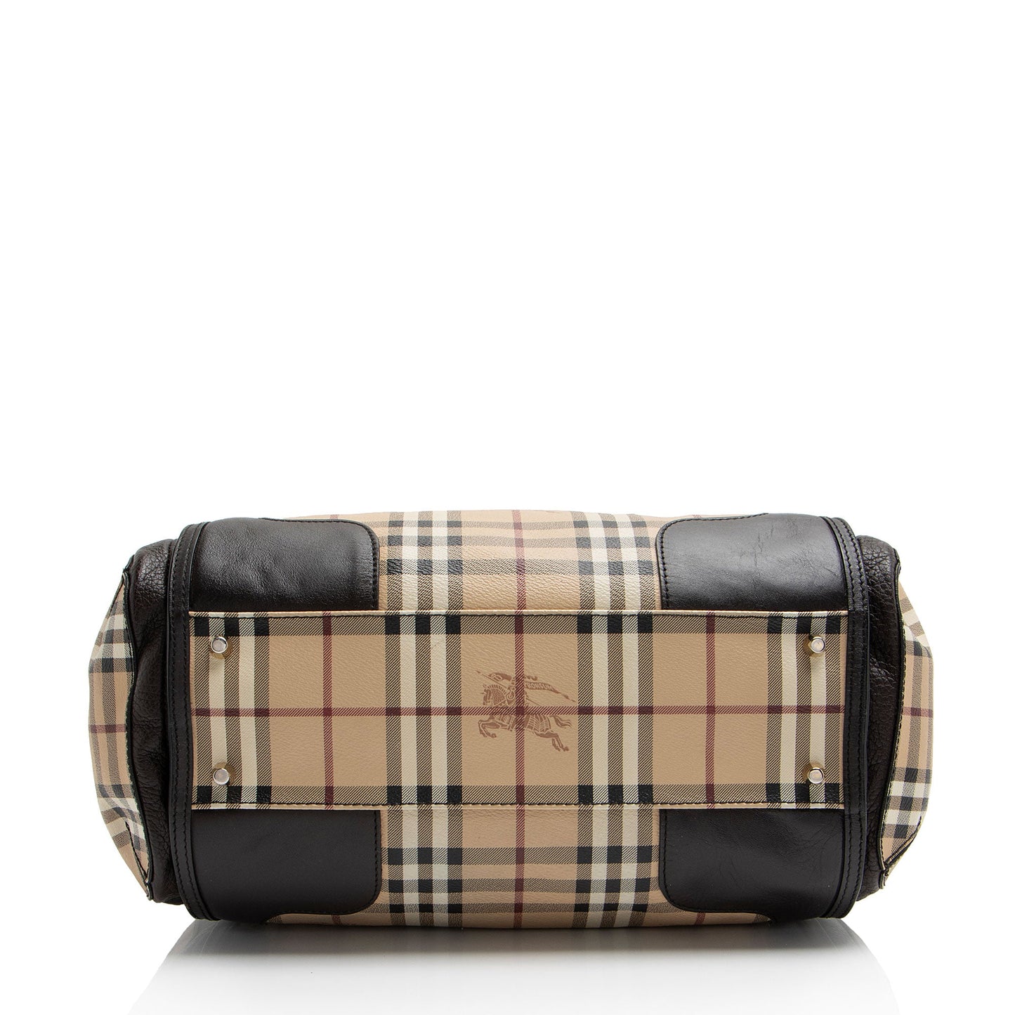 Burberry Haymarket Check Gladstone Satchel (SHF-yAn2KP)