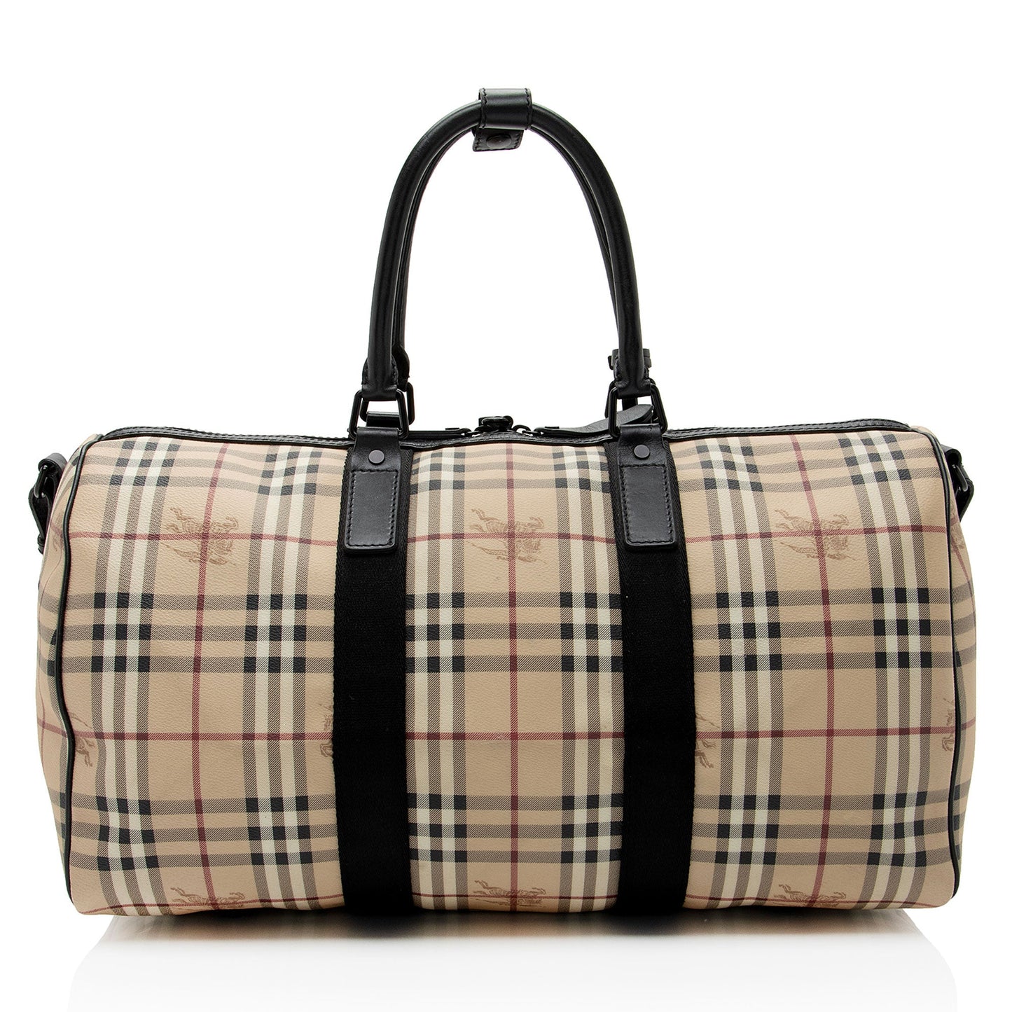 Burberry Haymarket Check Holdall Duffle (SHF-6UofXL)