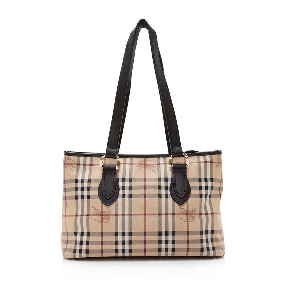 Burberry Haymarket Check Medium Regent Tote (SHF-17589)