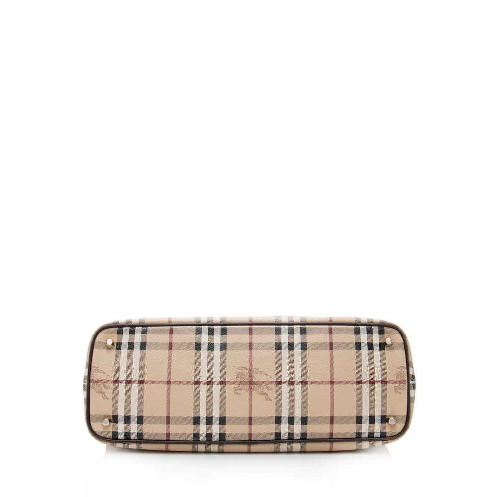 Burberry Haymarket Check Medium Regent Tote (SHF-17589)