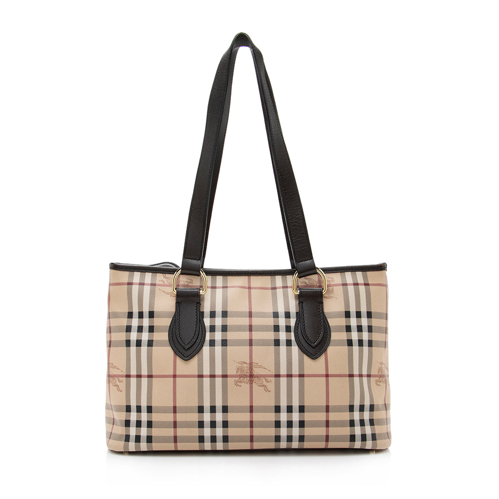 Burberry Haymarket Check Medium Regent Tote (SHF-17589)