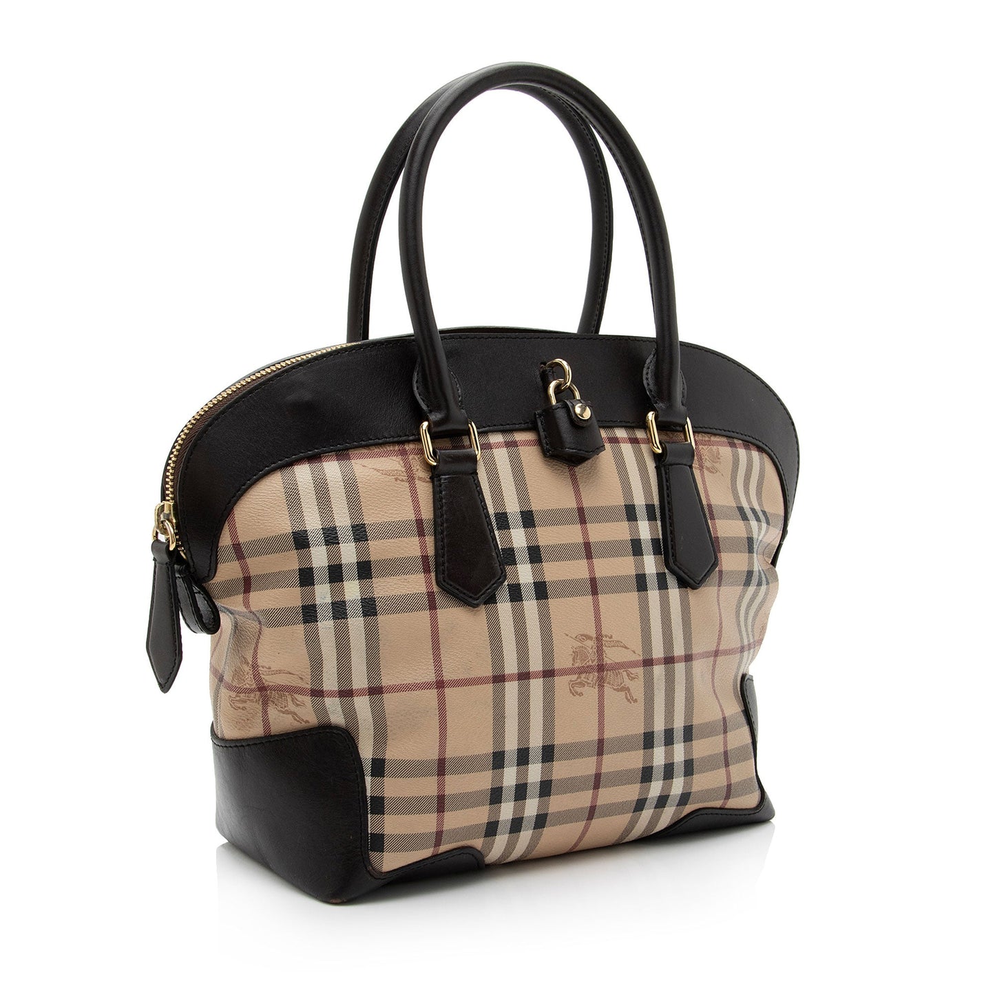 Burberry Haymarket Check Primrose Medium Tote (SHF-NBcwr7)