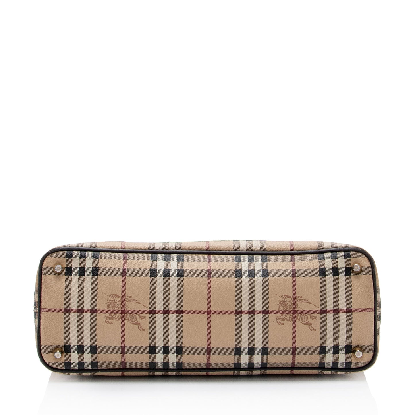 Burberry Haymarket Check Regent Medium Tote (SHF-gey01E)