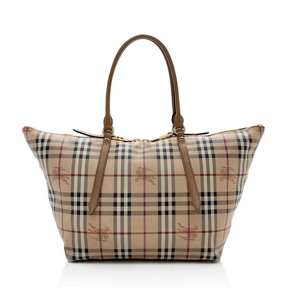 Burberry Haymarket Check Salisbury Tote (SHF-17374)