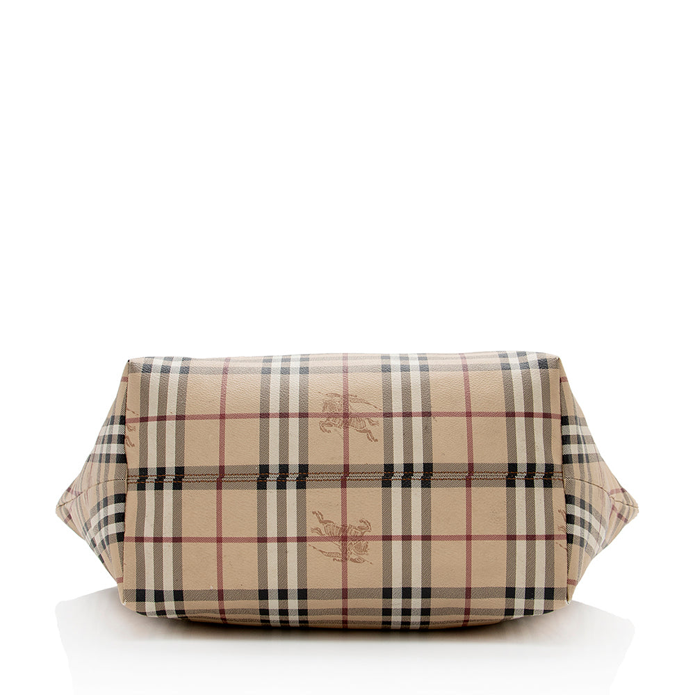 Burberry Haymarket Check Salisbury Tote (SHF-17374)