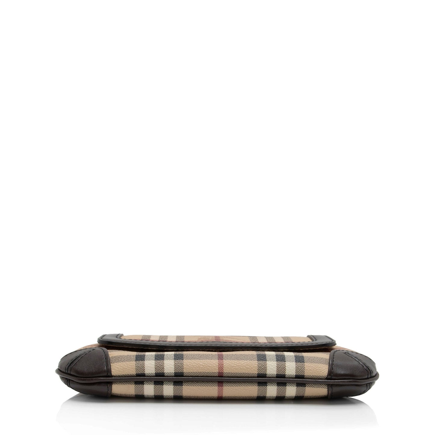 Burberry Haymarket Check Small Flap Shoulder Bag (SHF-AaFtEK)