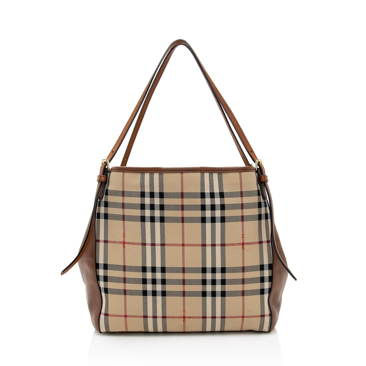 Burberry Horseferry Check Canterbury Small Tote (SHF-22612)