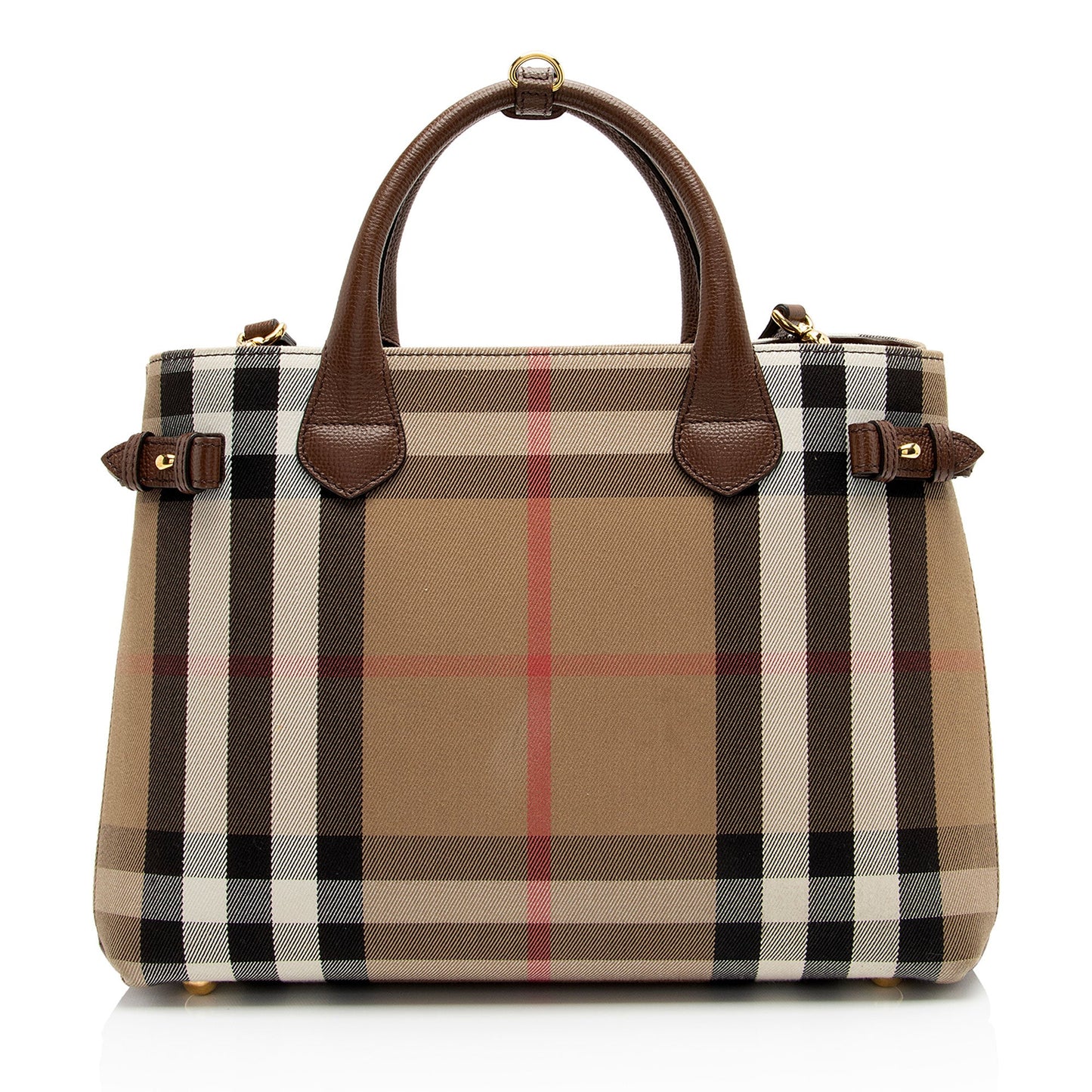 Burberry House Check Banner Medium Tote (SHF-0G2VoA)