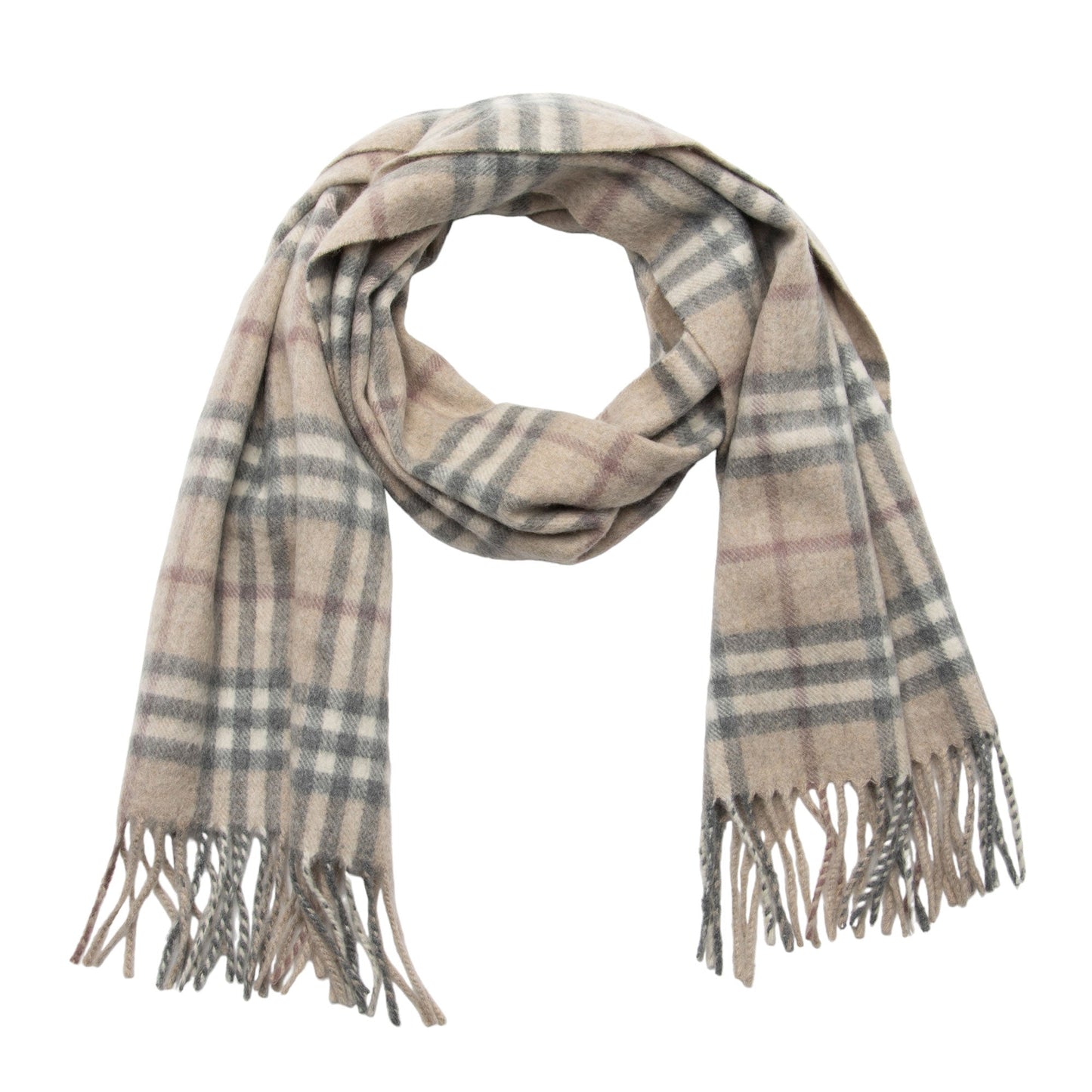 Burberry House Check Cashmere Scarf (SHF-iWfRxI)