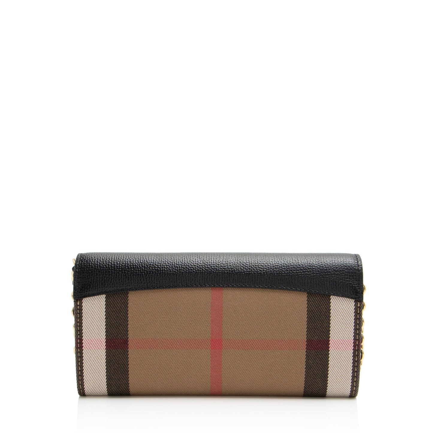 Burberry House Check Henley Chain Wallet (SHF-s1Vb4C)