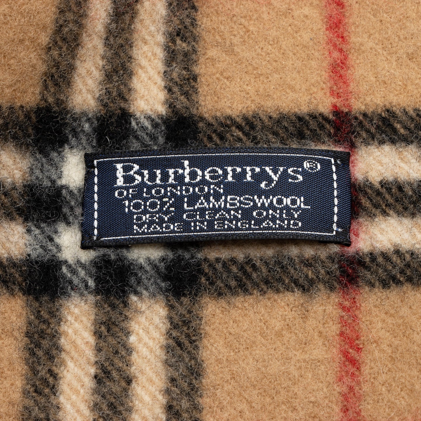 Burberry Lambswool Check Scarf (SHF-23379)