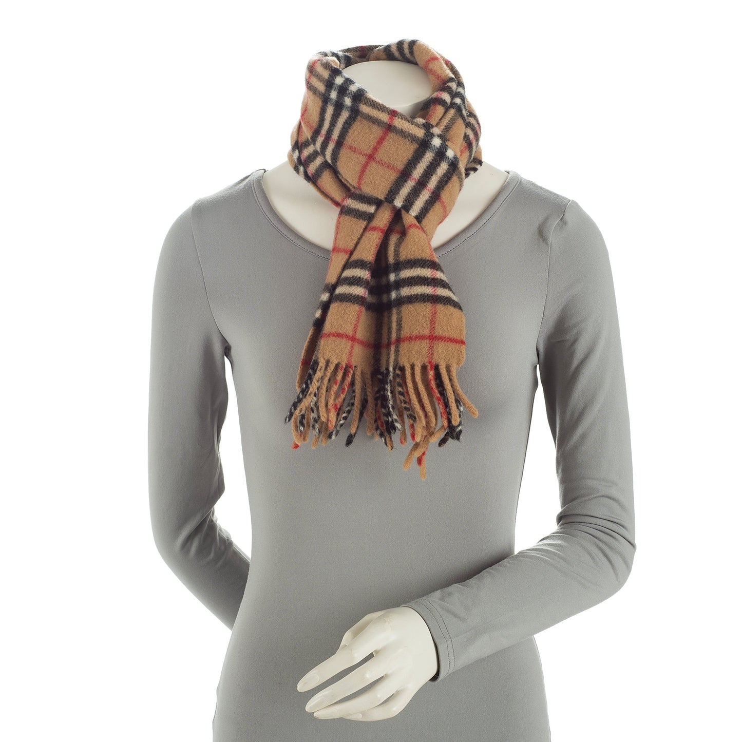 Burberry Lambswool Check Scarf (SHF-23379)