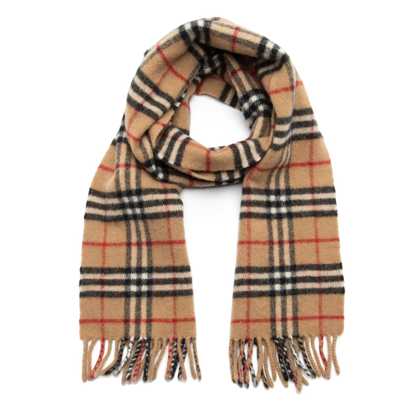Burberry Lambswool Check Scarf (SHF-23379)
