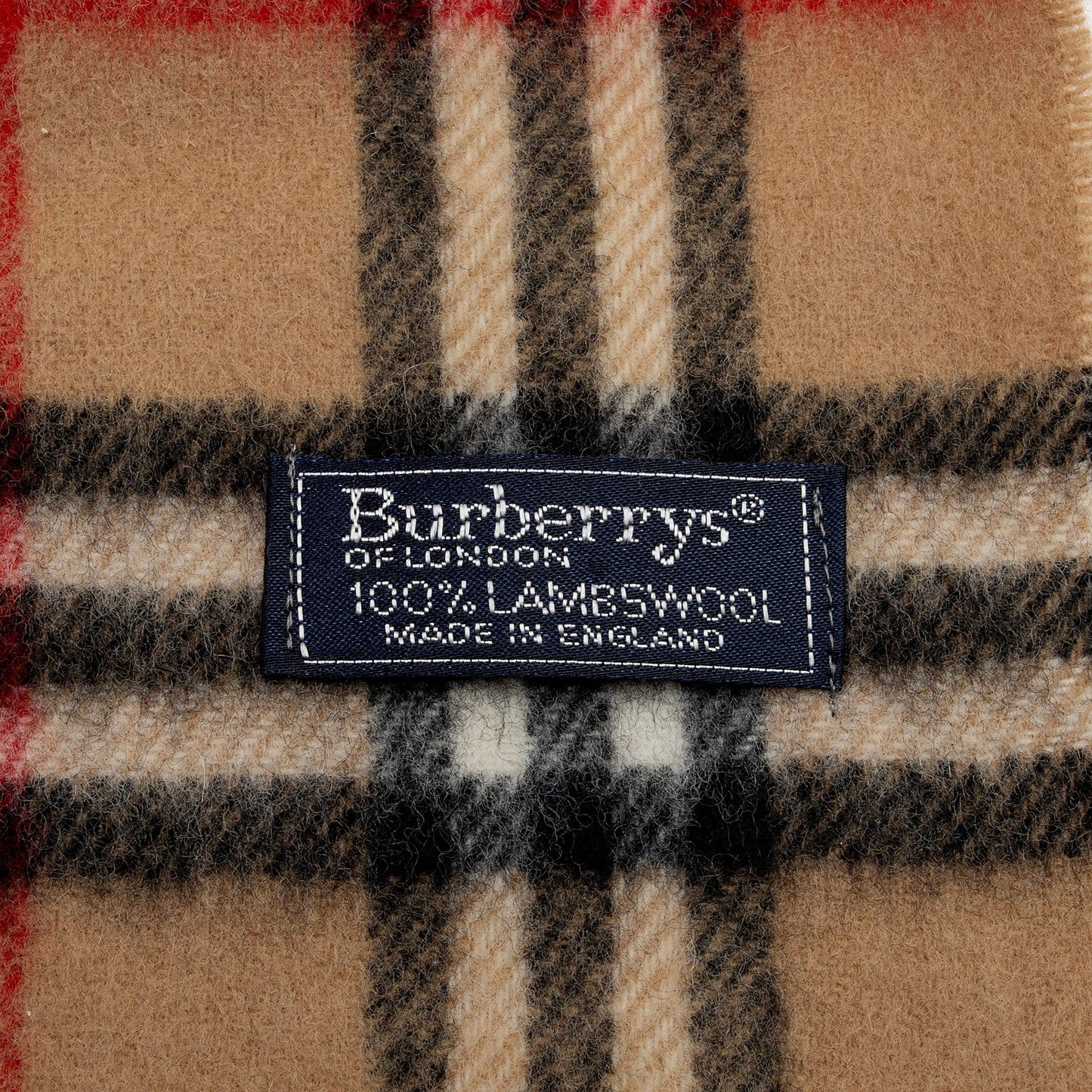 Burberry Vintage Lambswool Check Scarf (SHF-4SUiuo)