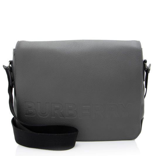 Burberry Leather Bruno Messenger (SHF-o1cptH)