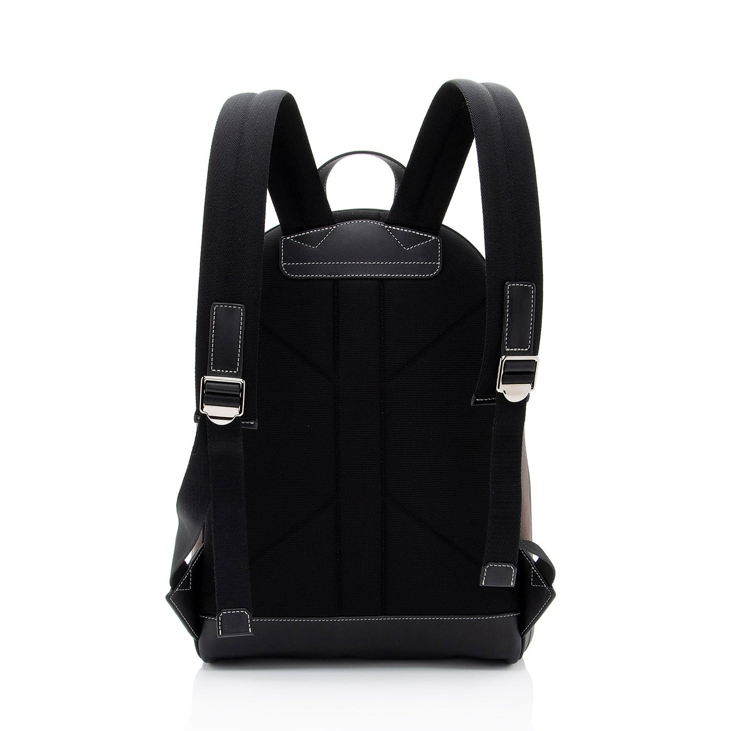 Burberry E-Canvas House Check Jett Backpack (SHF-qMCEAL)
