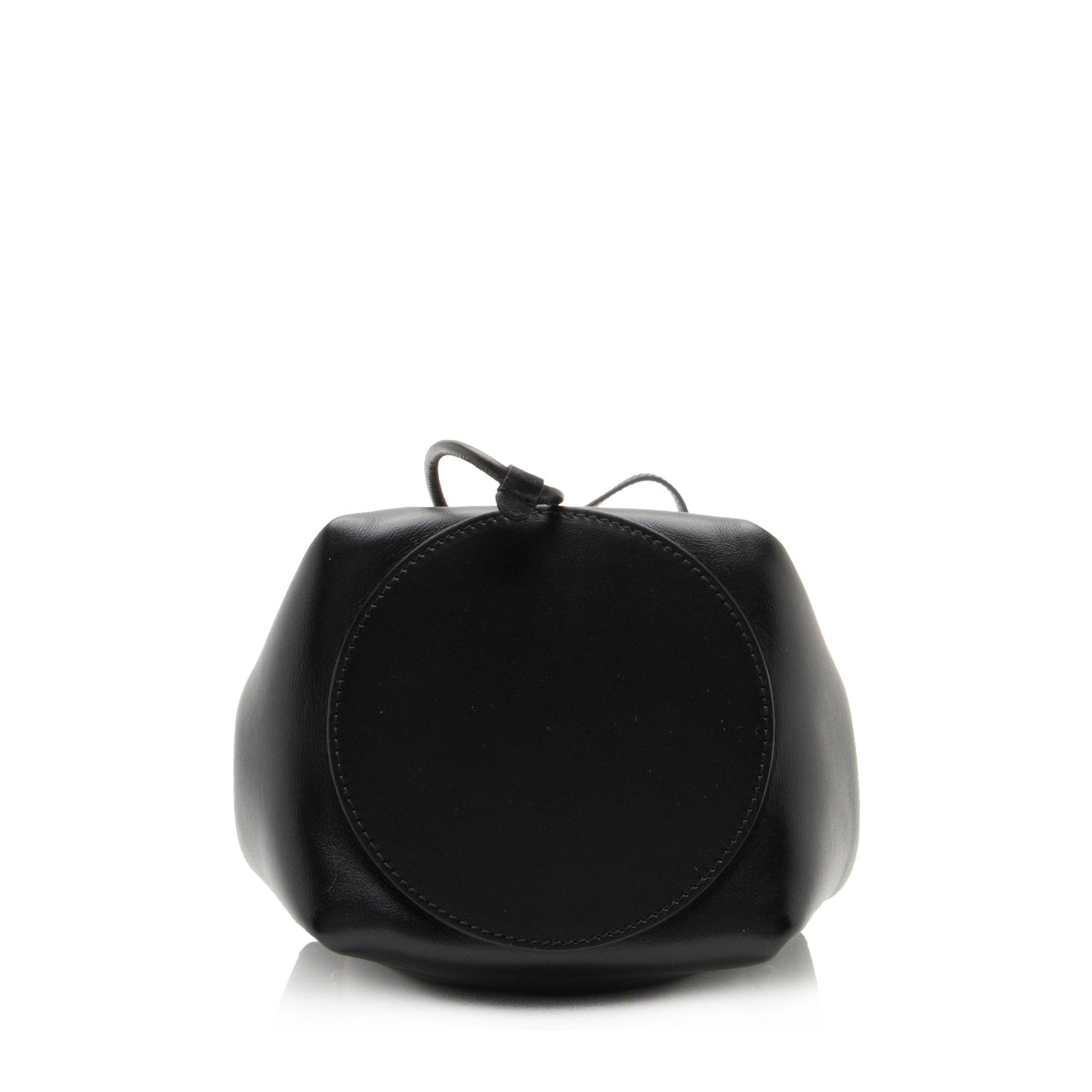 Burberry Leather Peony Drawstring Bucket Bag (SHF-2xjaxp)