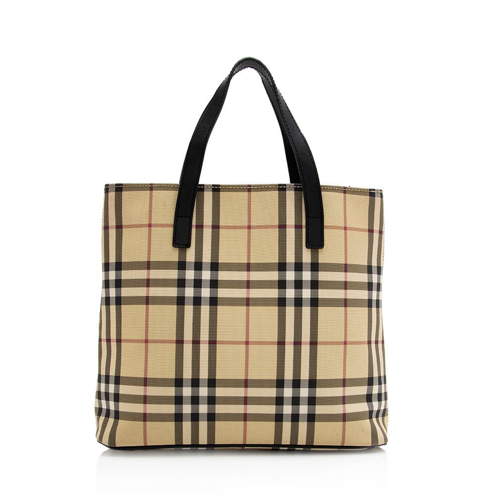 Burberry Nova Check Medium Tote (SHF-21306)