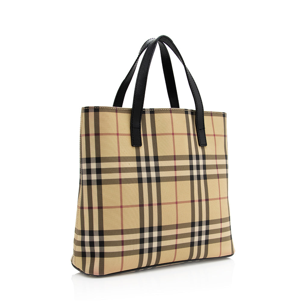 Burberry Nova Check Medium Tote (SHF-21306)