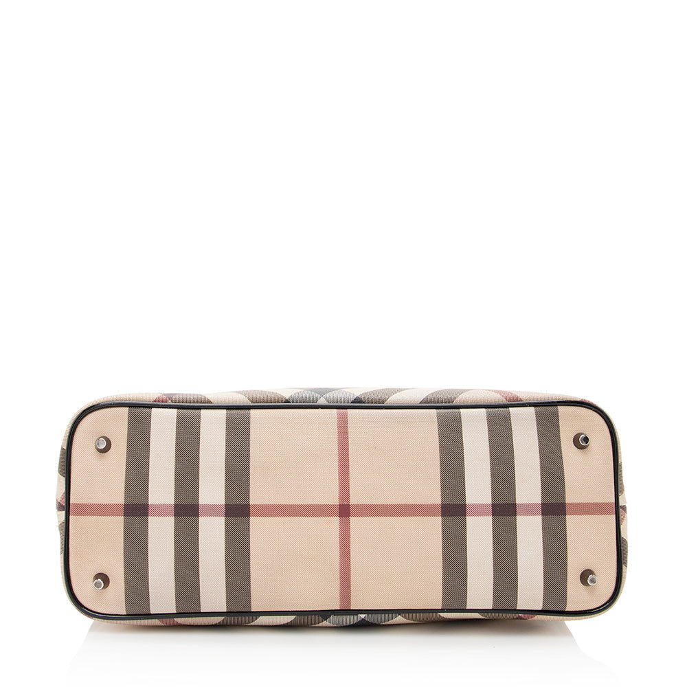 Burberry Nova Check Regent Tote (SHF-19317)