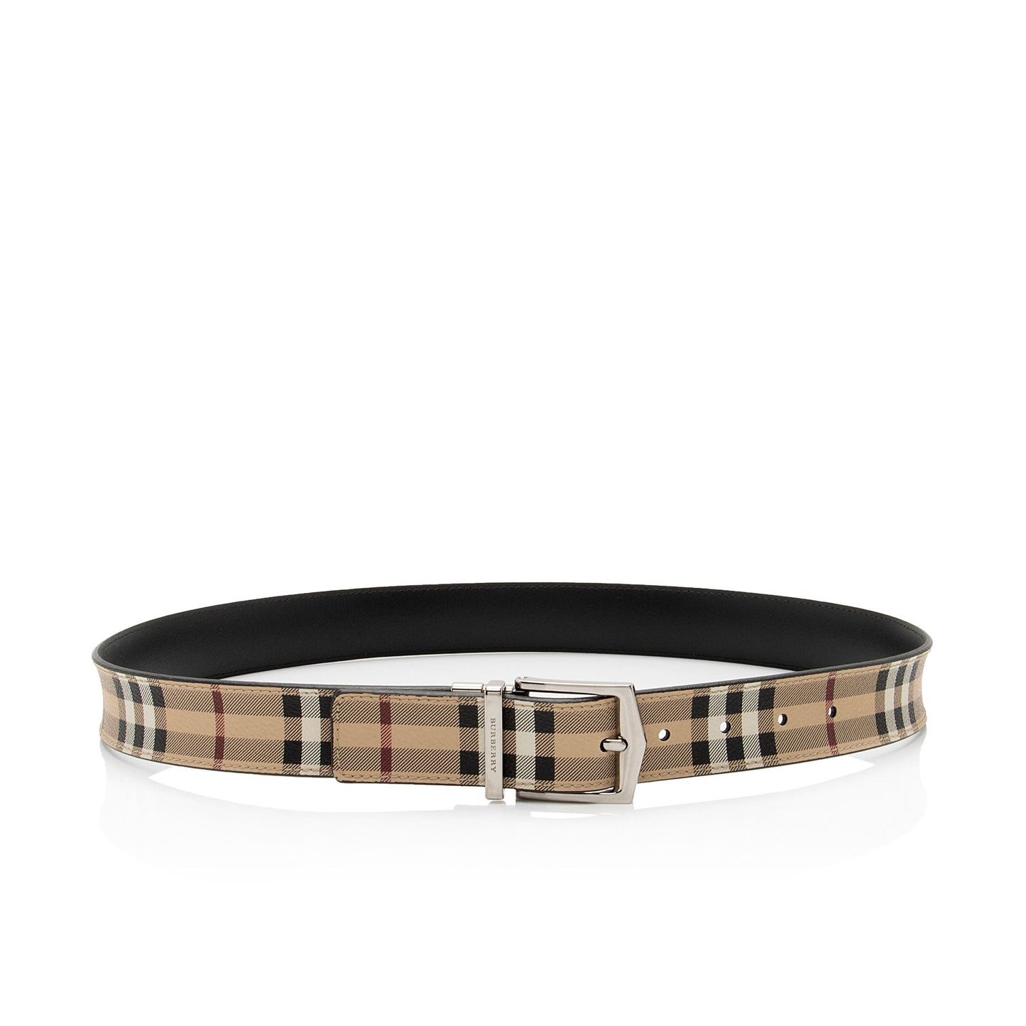 Burberry Nova Check Reversible Belt - Size 36 / 90 (SHF-M3MyMq)