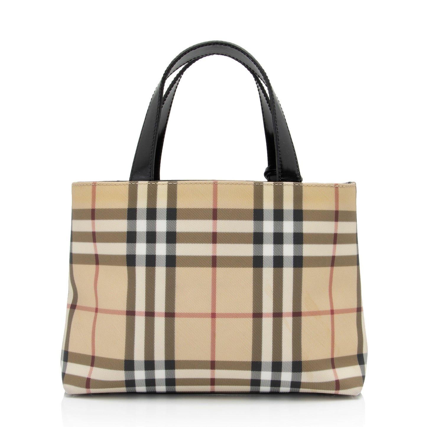 Burberry Nova Check Small Tote (SHF-C8lEws)