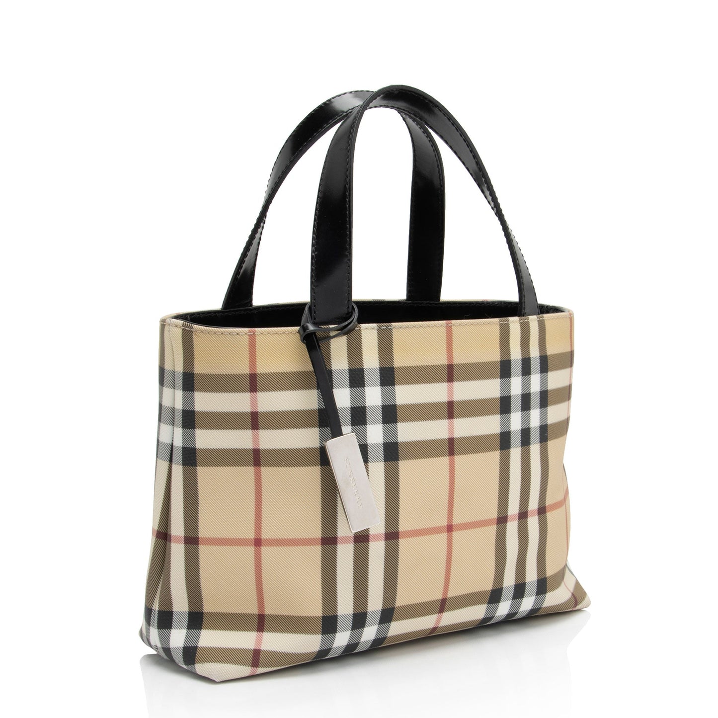 Burberry Nova Check Small Tote (SHF-C8lEws)