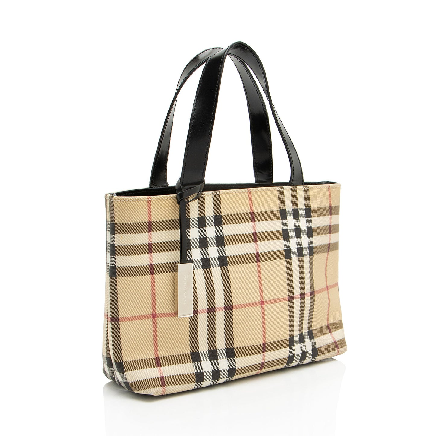 Burberry Nova Check Small Tote (SHF-UZhI0n)